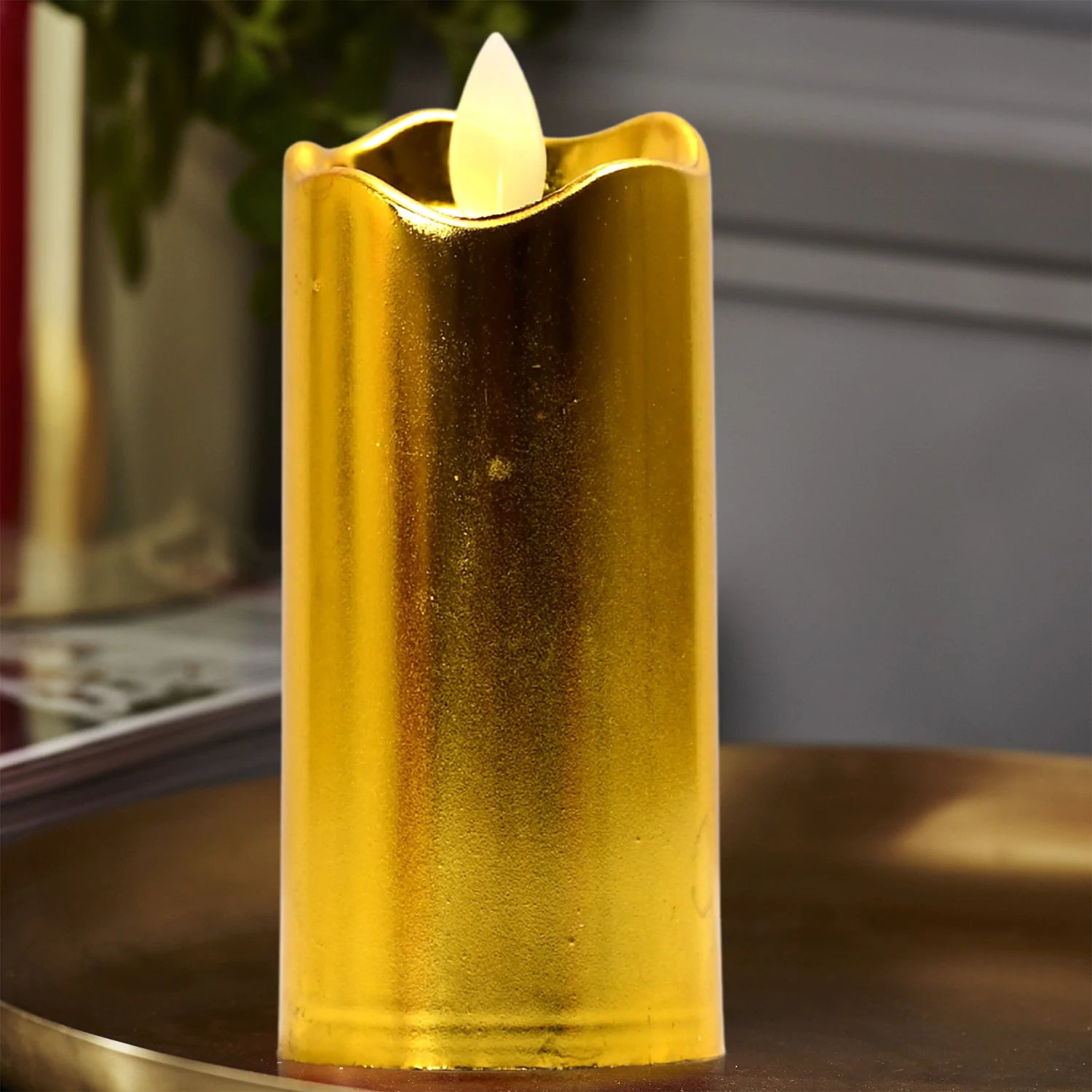 6563 Big Swinging Candle 12pcs For Wedding Decoration And Birthday Party DeoDap 6563 Big Swinging Candle 12pcs For Wedding Decoration And Birthday Party DeoDap